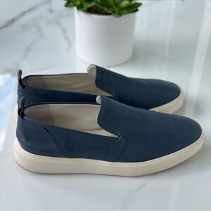 SARTO By Franco Sarto Loafers Navy blue Slip-On Leather Shoes size 9